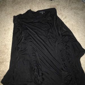 Express crop top flowy top